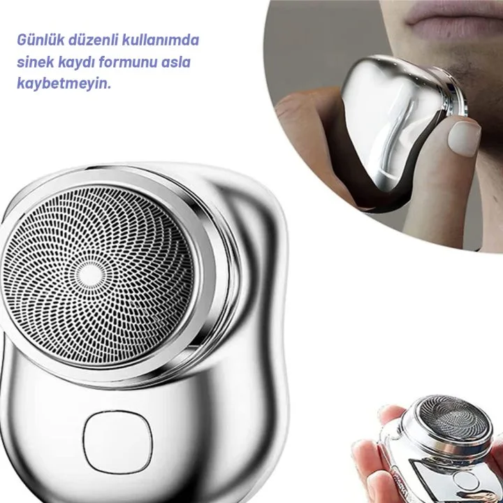 Kochler Kısa Tüyler İçin Mini Tıraş Makinesi - USB'li - Şarjlı Tıraş Makinesi - Görsel 3