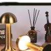 Dekoratif Şarjlı Dokunmatik Led Masa Lambası Usb Kablolu Abajur Ve Gece Lambası Mantar - Görsel 4