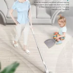 Şarjlı ve LED Göstergeli Elektrikli Temizlik Mop - Elektirikli Temizlik Paspas - Elelktirikli Sprey mop - Görsel 4