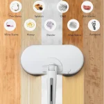 Şarjlı ve LED Göstergeli Elektrikli Temizlik Mop - Elektirikli Temizlik Paspas - Elelktirikli Sprey mop - Görsel 2