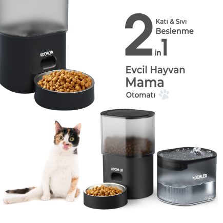 Evcil Hayvan Mama ve Su Otomatı