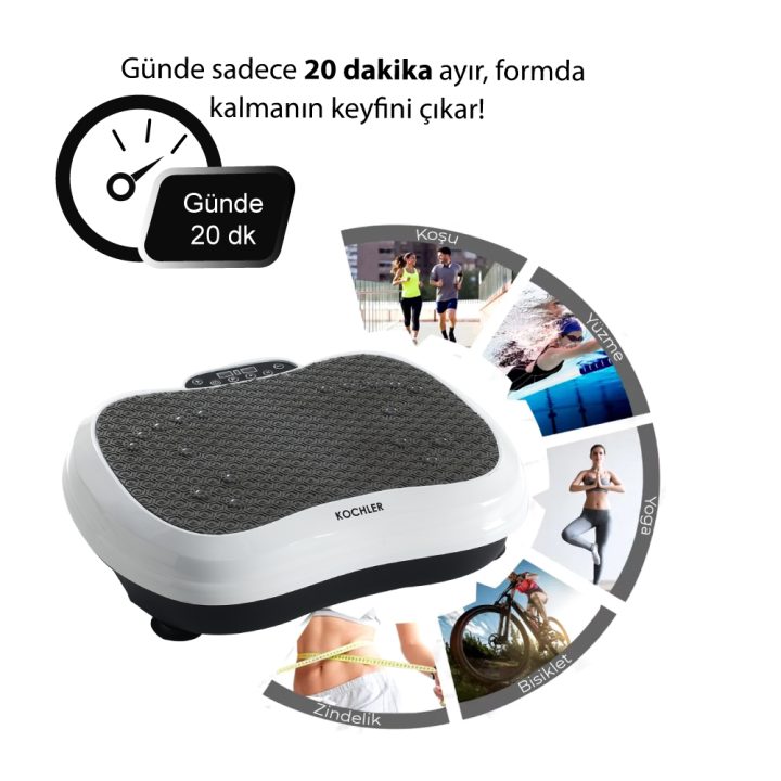 Kochler Titreşimli Programlı Egzersiz Aleti ve Kondisyon Aleti - Görsel 5