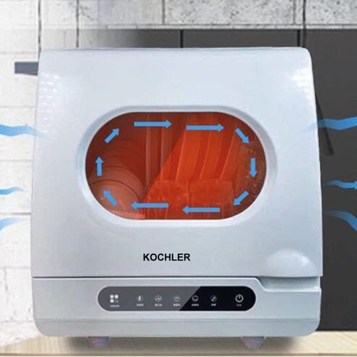 Kochler Kompakt Taşınabilir Mini Bulaşık Makinesi - Karavan Bulaşık Makinesi