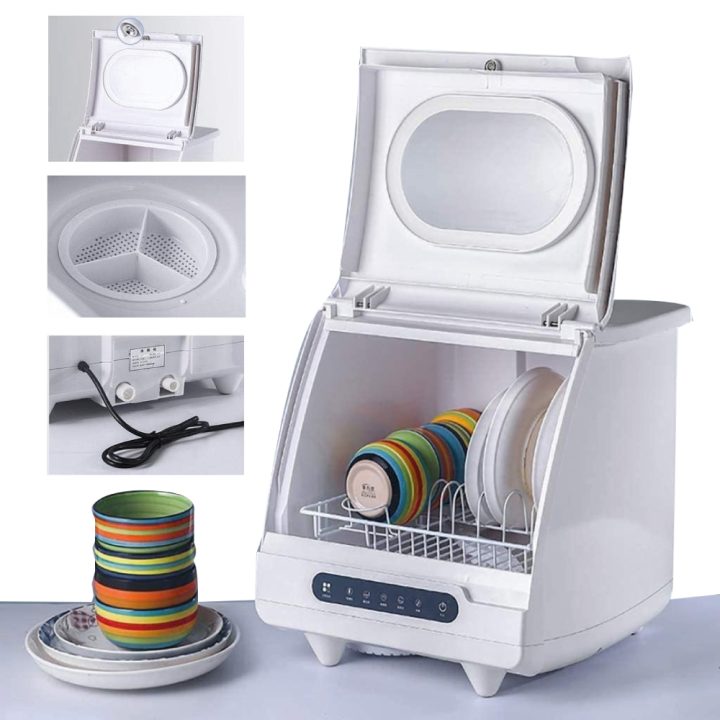 Kochler Kompakt Taşınabilir Mini Bulaşık Makinesi - Karavan Bulaşık Makinesi - Görsel 2