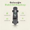 Elektrikli Kaykay H2S-1 – Şehir İçi Ulaşım Aracı, Scooter Alternatifi, 20 km/h, 8 km Menzil, Hafif 3.7 kg