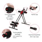 Ev Tipi Spor Aleti | 5 Minutes Shaper Mekik Aleti, Katlanabilir, LCD Ekranlı, Dirençli Karın Bel Aleti - Görsel 5