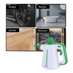 WHL-618LB 2-in-1 Buharlı Temizlik Makinesi – El Tipi ve Mop Özellikli, 132 Derece 380 Ml - Görsel 5