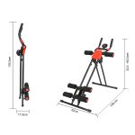 Ev Tipi Spor Aleti | 5 Minutes Shaper Mekik Aleti, Katlanabilir, LCD Ekranlı, Dirençli Karın Bel Aleti - Görsel 4