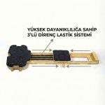 Yeni Nesil Katlanabilir Profesyonel Pilates Reformer Aleti - Az Yer Kaplayan, Kompakt Egzersiz Aleti - Görsel 5