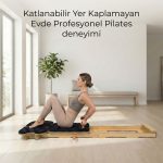 Yeni Nesil Katlanabilir Profesyonel Pilates Reformer Aleti - Az Yer Kaplayan, Kompakt Egzersiz Aleti - Görsel 6