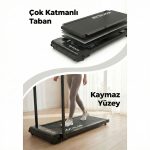 Uygulamalı ve Eğimli Koşu Bandı - Katlanabilir ve 0,65 HP Yürüyüş Bandı - Görsel 4