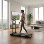 Uygulamalı ve Eğimli Koşu Bandı - Katlanabilir ve 0,65 HP Yürüyüş Bandı - Görsel 6