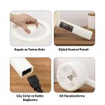 Çok Amaçlı Elektrikli Tencere | 600W | 1.6L | Buharlı ve Yağda Pişirme Özellikli -JJ18B-1 - Görsel 5