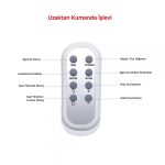 Mini Elektrikli El Ve Ayak Egzersiz Bisikleti Dijital Göstergeli Eliptik Kondisyon Bisikleti - Görsel 4