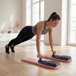 Ev Tipi Full Body Egzersiz Aleti - Direnç Halatlı Kayar Board Sistemli Fitness Seti - Görsel 4