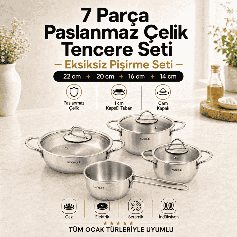 7li-se-7.png 7 Parça Paslanmaz Çelik İndüksiyon Uyumlu Tencere Seti - Görsel 1
