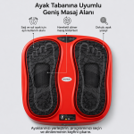 Vibrolegs Masaj Aleti Ve Masaj Cihazı - Alman Tasarım - Çoklu Programlı - Ayak Masaj Aleti - Görsel 9
