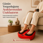 Vibrolegs Masaj Aleti Ve Masaj Cihazı - Alman Tasarım - Çoklu Programlı - Ayak Masaj Aleti - Görsel 8