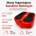 Vibrolegs Masaj Aleti Ve Masaj Cihazı - Alman Tasarım - Çoklu Programlı - Ayak Masaj Aleti - Görsel 4