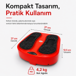 Vibrolegs Masaj Aleti Ve Masaj Cihazı - Alman Tasarım - Çoklu Programlı - Ayak Masaj Aleti - Görsel 3