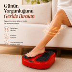 Vibrolegs Masaj Aleti Ve Masaj Cihazı - Alman Tasarım - Çoklu Programlı - Ayak Masaj Aleti - Görsel 10
