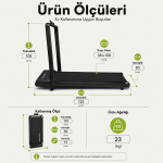 Uzaktan Kumandalı Portatif Eğimli Yürüme ve Koşu Bandı – K-Fit Uygulamalı - Görsel 4