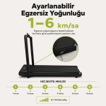 Uzaktan Kumandalı Portatif Eğimli Yürüme ve Koşu Bandı – K-Fit Uygulamalı - Görsel 5