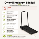 Uzaktan Kumandalı Portatif Eğimli Yürüme ve Koşu Bandı – K-Fit Uygulamalı - Görsel 10