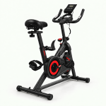 Spin Kondisyon Bisikleti – 4 kg Volanlı, Ayarlanabilir Dirençli Egzersiz Bisikleti Kırmızı - Görsel 9