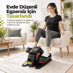 Eliptik Kondisyon Bisikleti - Oturak Kondisyon Bisikleti - Diz Dostu Egzersiz Bisikleti - Görsel 3