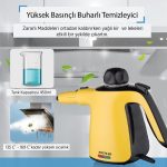 Basınçlı Buharlı Temizlik Makinesi + Buharlı Mop -Buharlı Temizleyici - Görsel 4