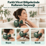 Boyun ve Omuz Masaj Aleti – Biyonik El Yoğurma Hissiyatlı Masajlı, Şarjlı Masaj Cihazı - Görsel 5